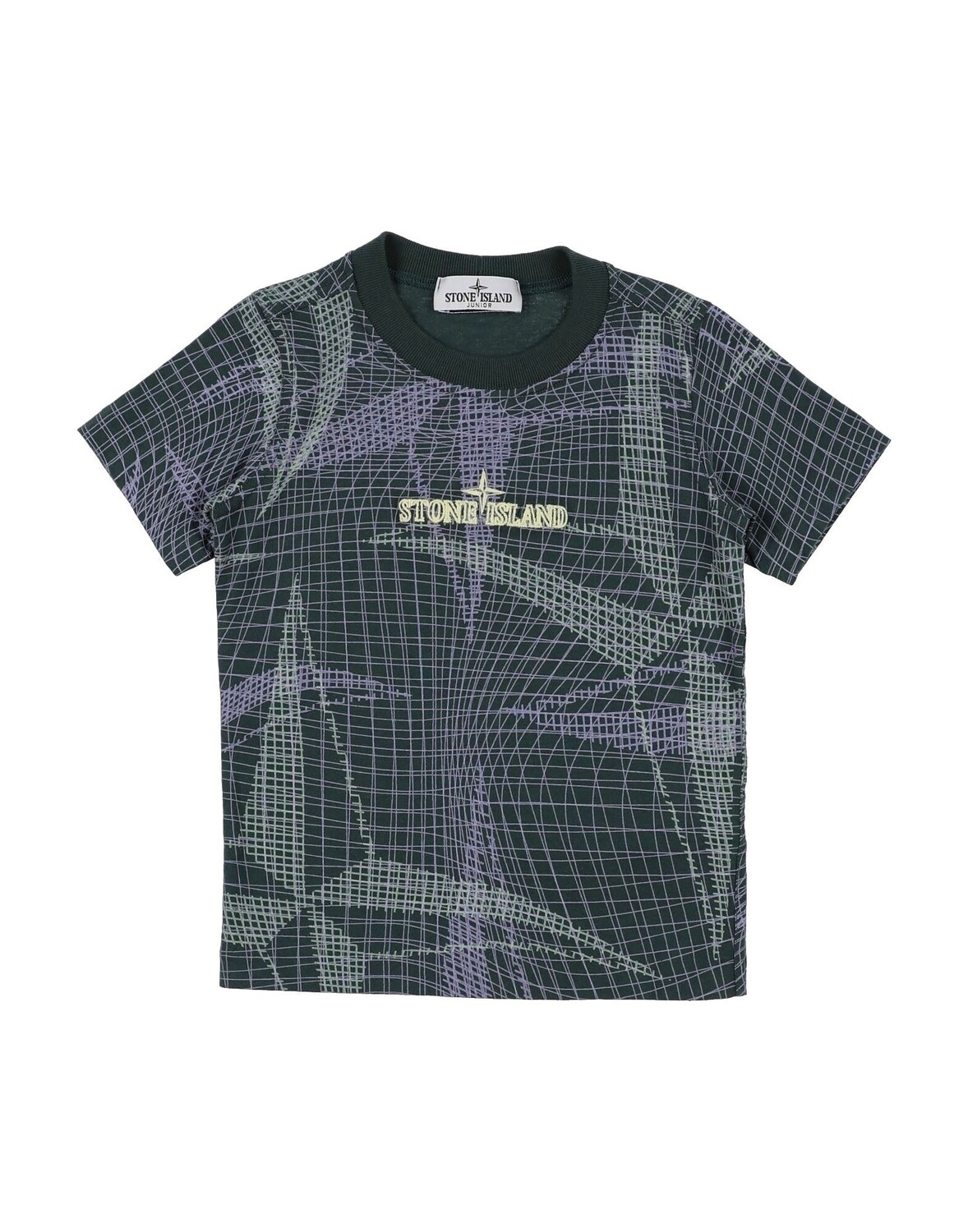 

Футболка Stone Island Junior, темно-зеленый