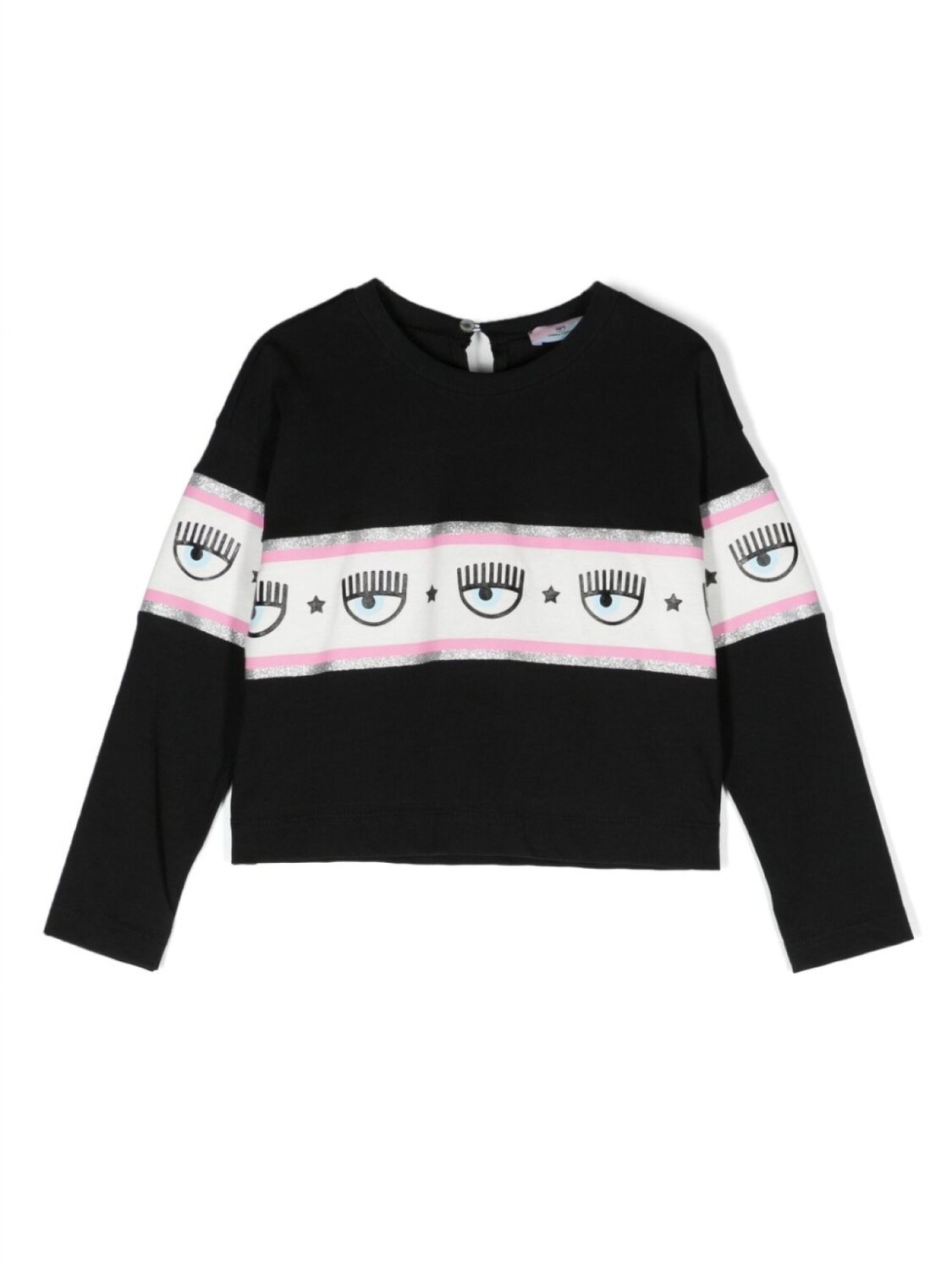 

Chiara Ferragni толстовка с логотипом, черный