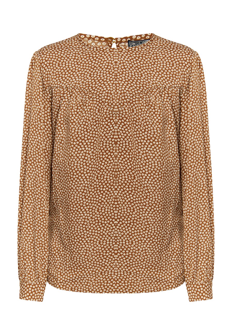 

Блуза DreiMaster Vintage, коричневый