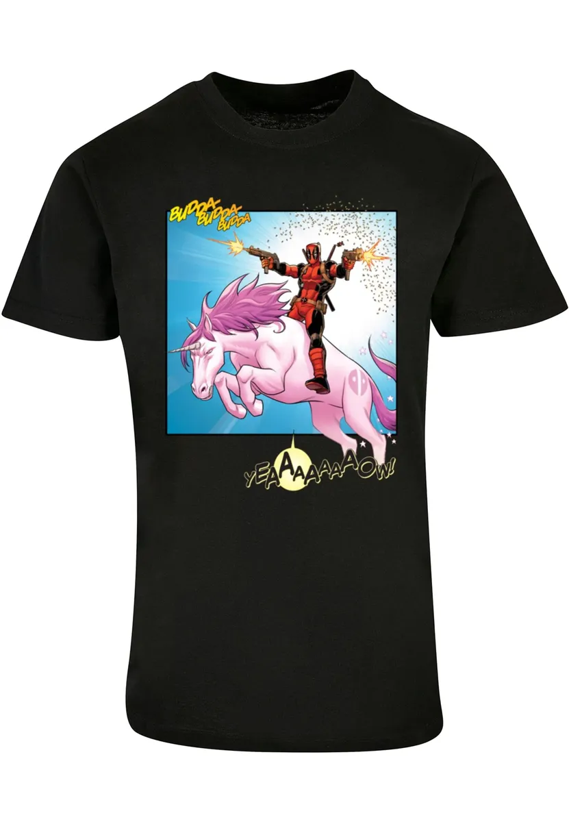 

Футболка ABSOLUTE CULT "Мужская футболка ABSOLUTE CULT Deadpool - Unicorn Battle ", черный