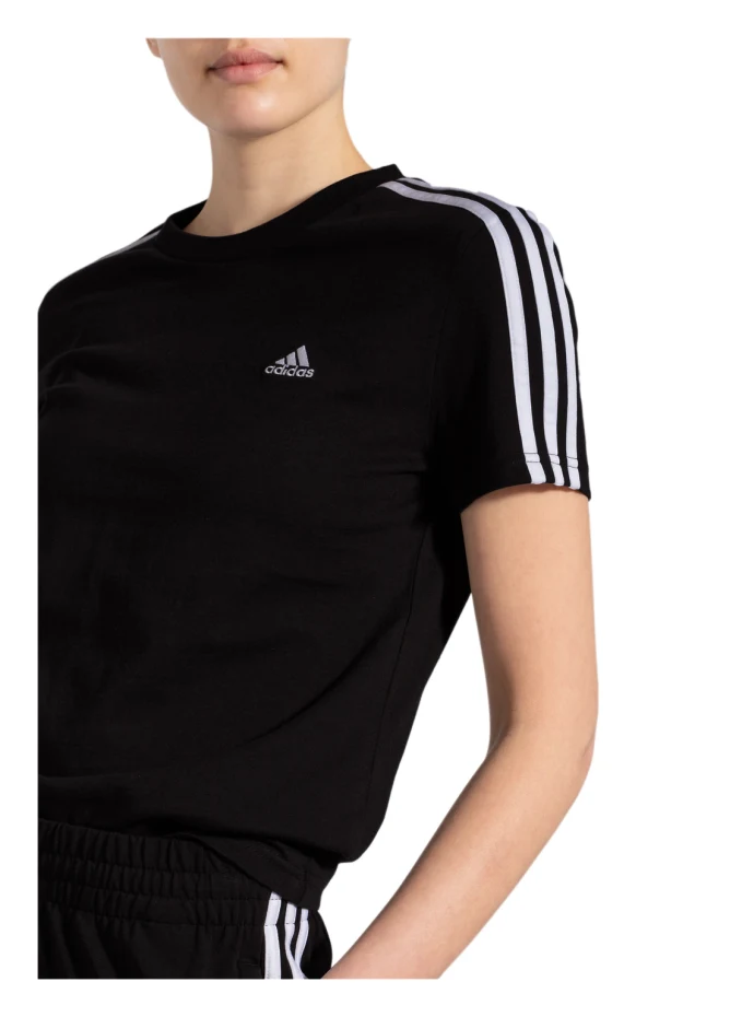 Футболка loungewear essentials Adidas, черный — фото 4