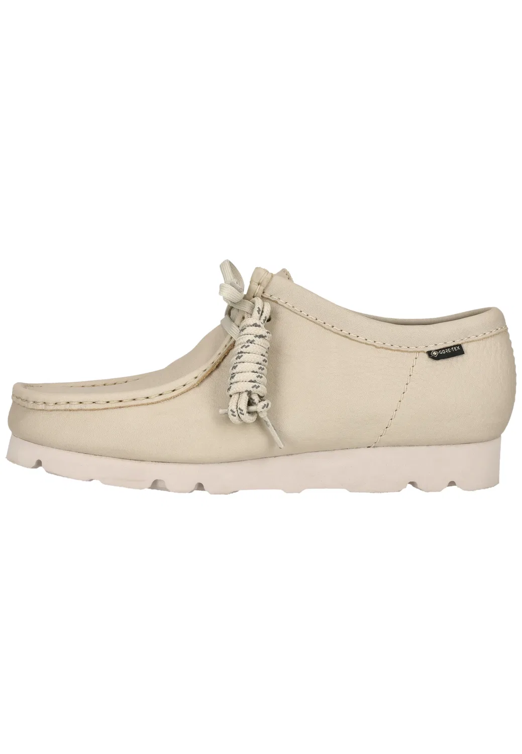 Снуршу Wallabee GTX Clarks, белая кожа — фото 3