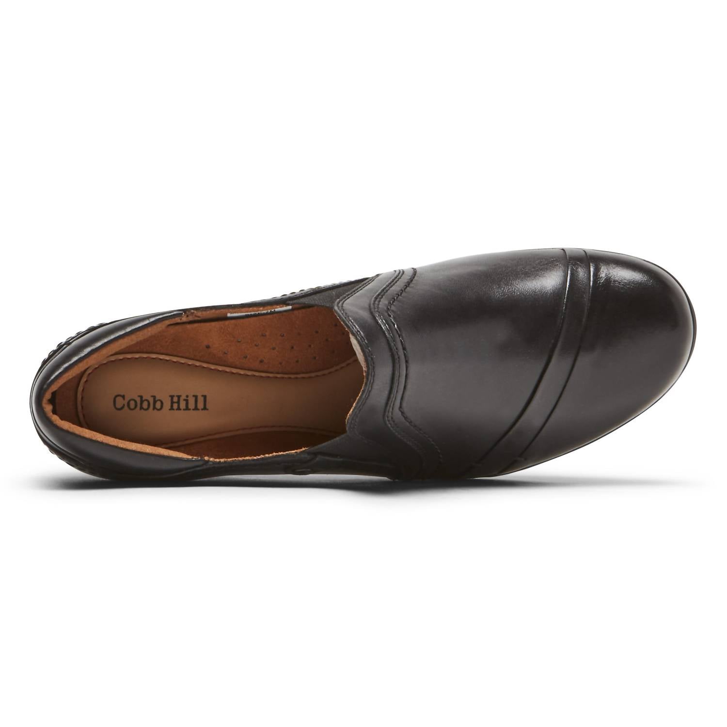 Женские туфли Laurel Slip-On черного цвета Cobb Hill — фото 3