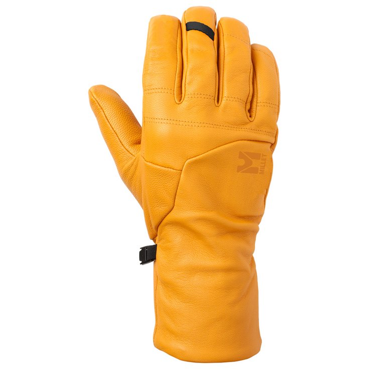 

Кожаная перчатка из шерпы медово-горчичного цвета - м Millet