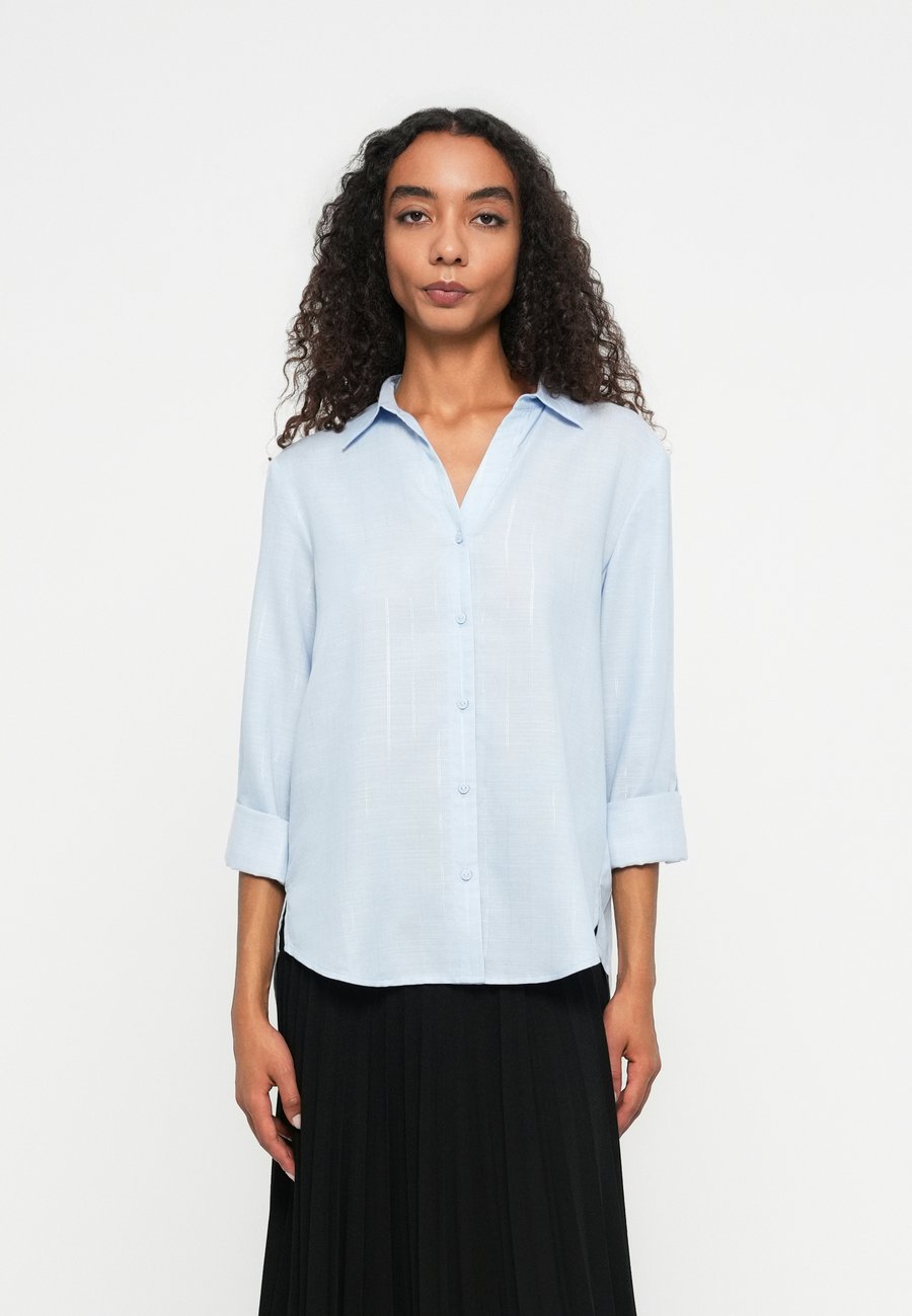 

Блуза TOM TAILOR Button-down blouse, Blue /Blue