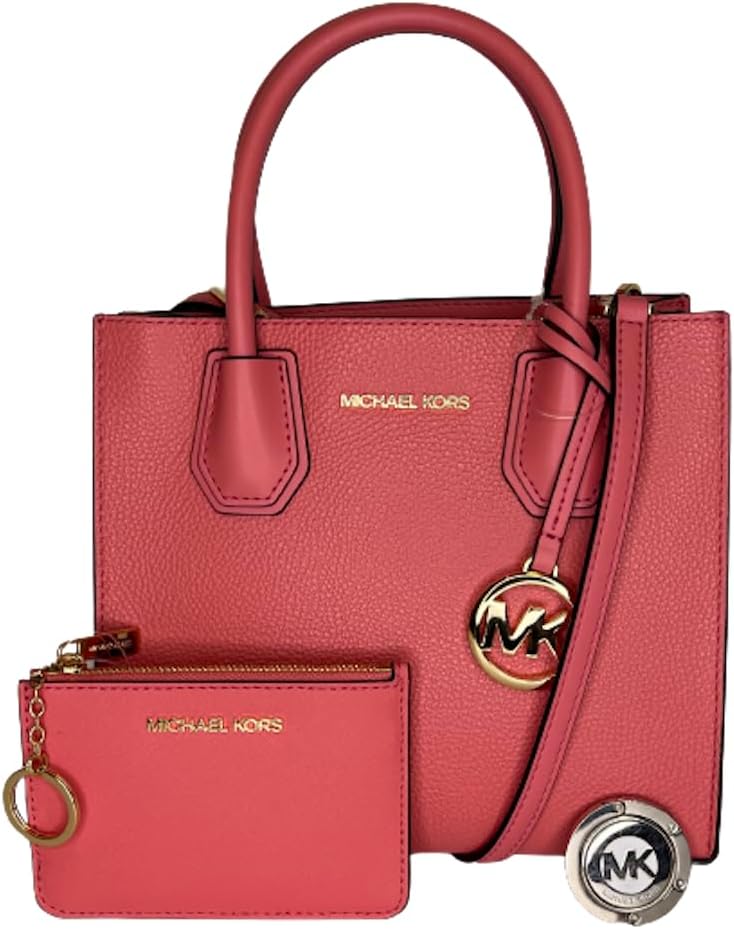 

Сумка Michael Kors MICHAEL Michael Kors Mercer MD Messenger bundled SM TZ Coinpouch Purse Hook