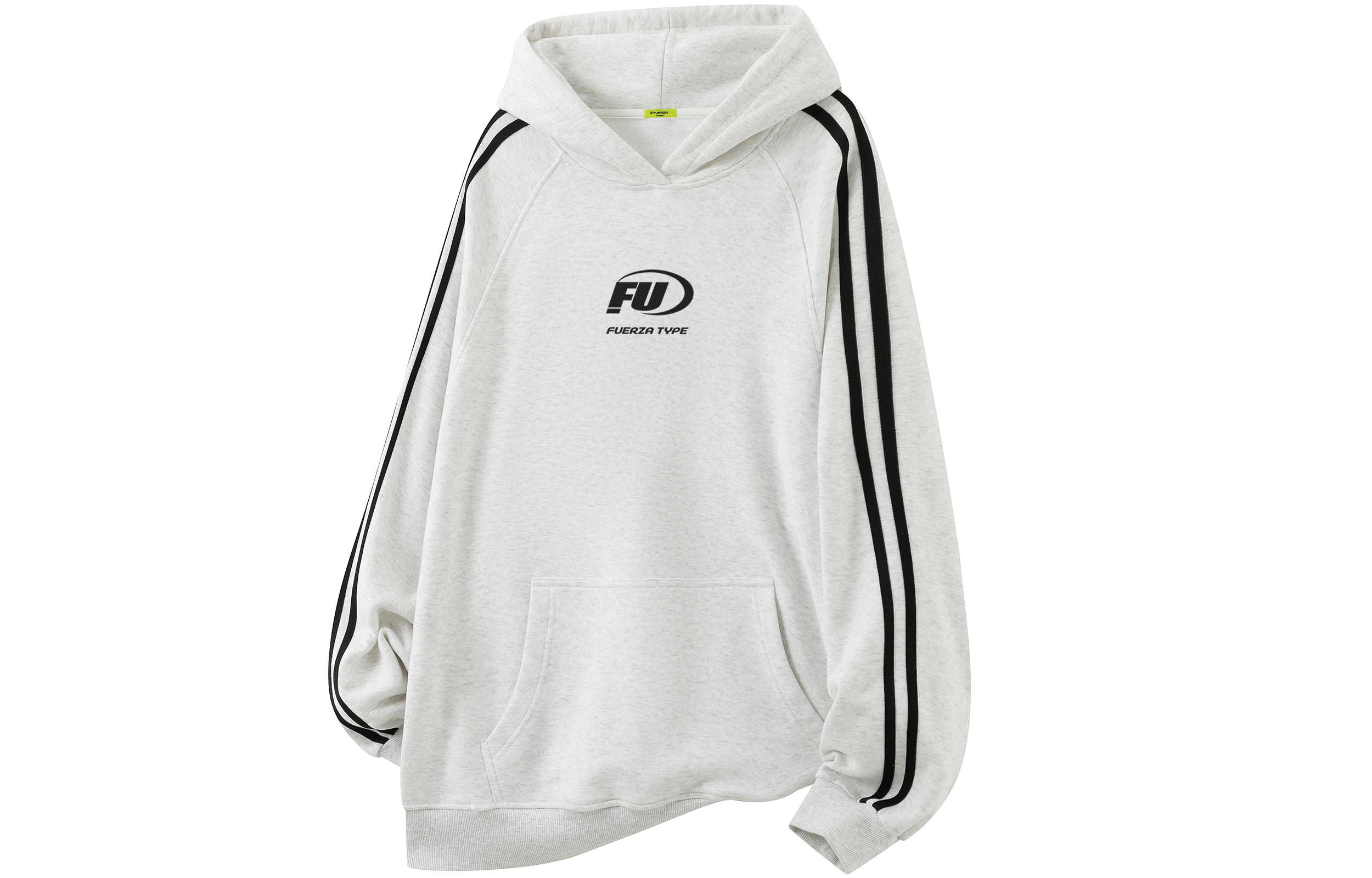 

Свитшот унисекс FUERZA, White Heather Gray[Fleece-Lined]