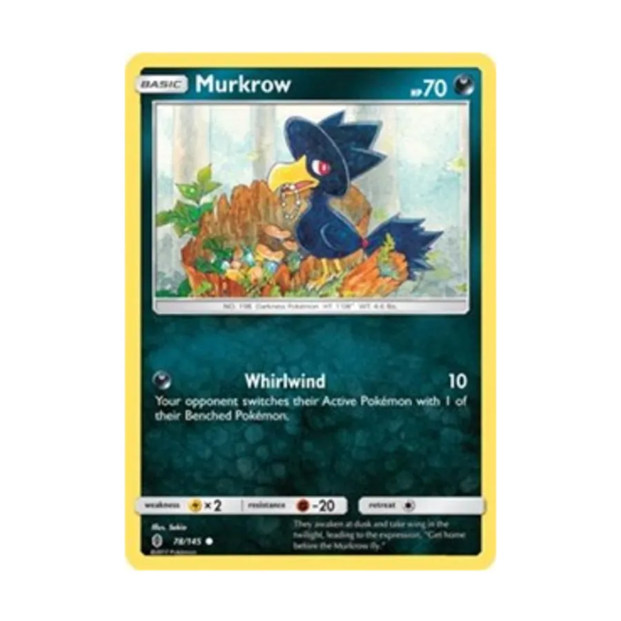 

CCG Меркроу (К) #78, Pokemon - Sun & Moon - Guardians Rising - Singles