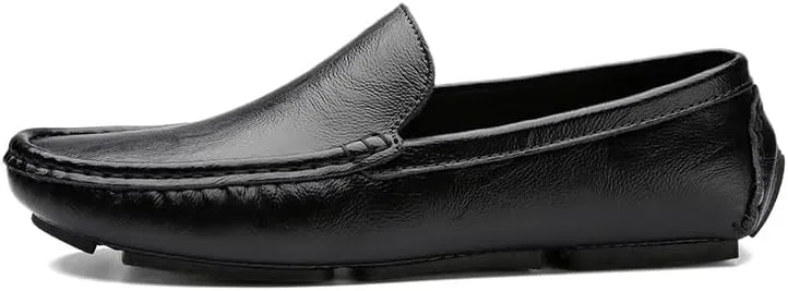 Лоферы кожаные для мужчин, Loafers, Black SayfuR
