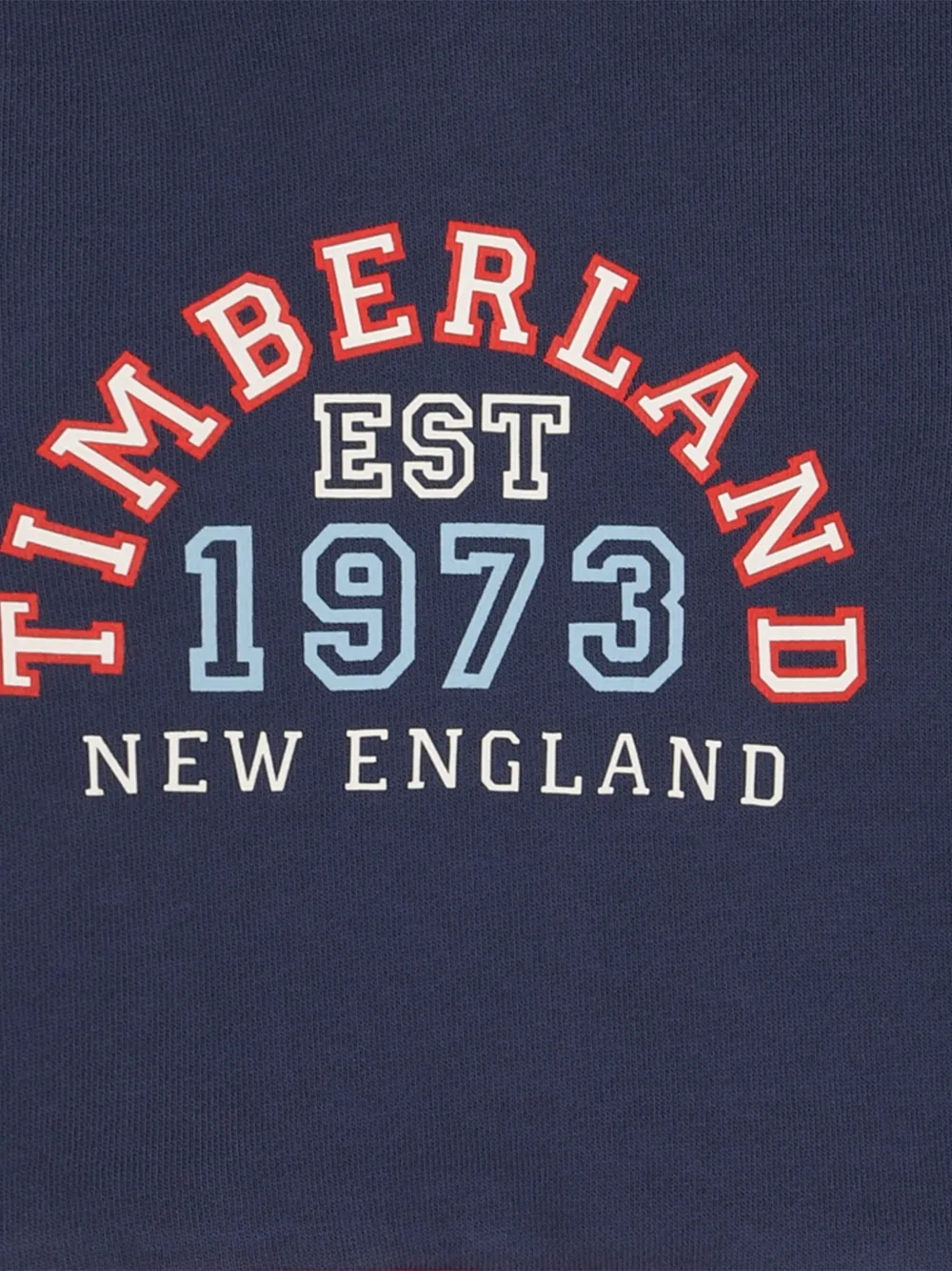 Худи с графическим принтом Timberland Kids, синий — фото 3