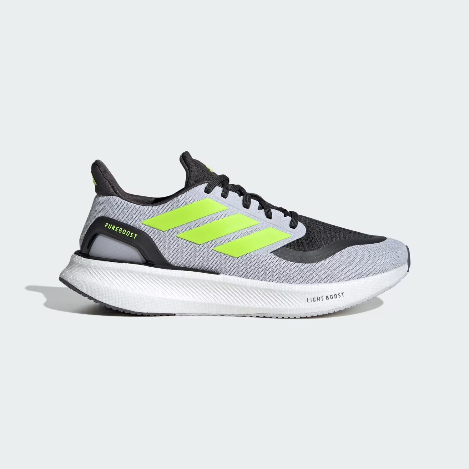 

Кроссовки Pureboost 5 Adidas, цвет Dash Grey/Lucid Lemon/Carbon