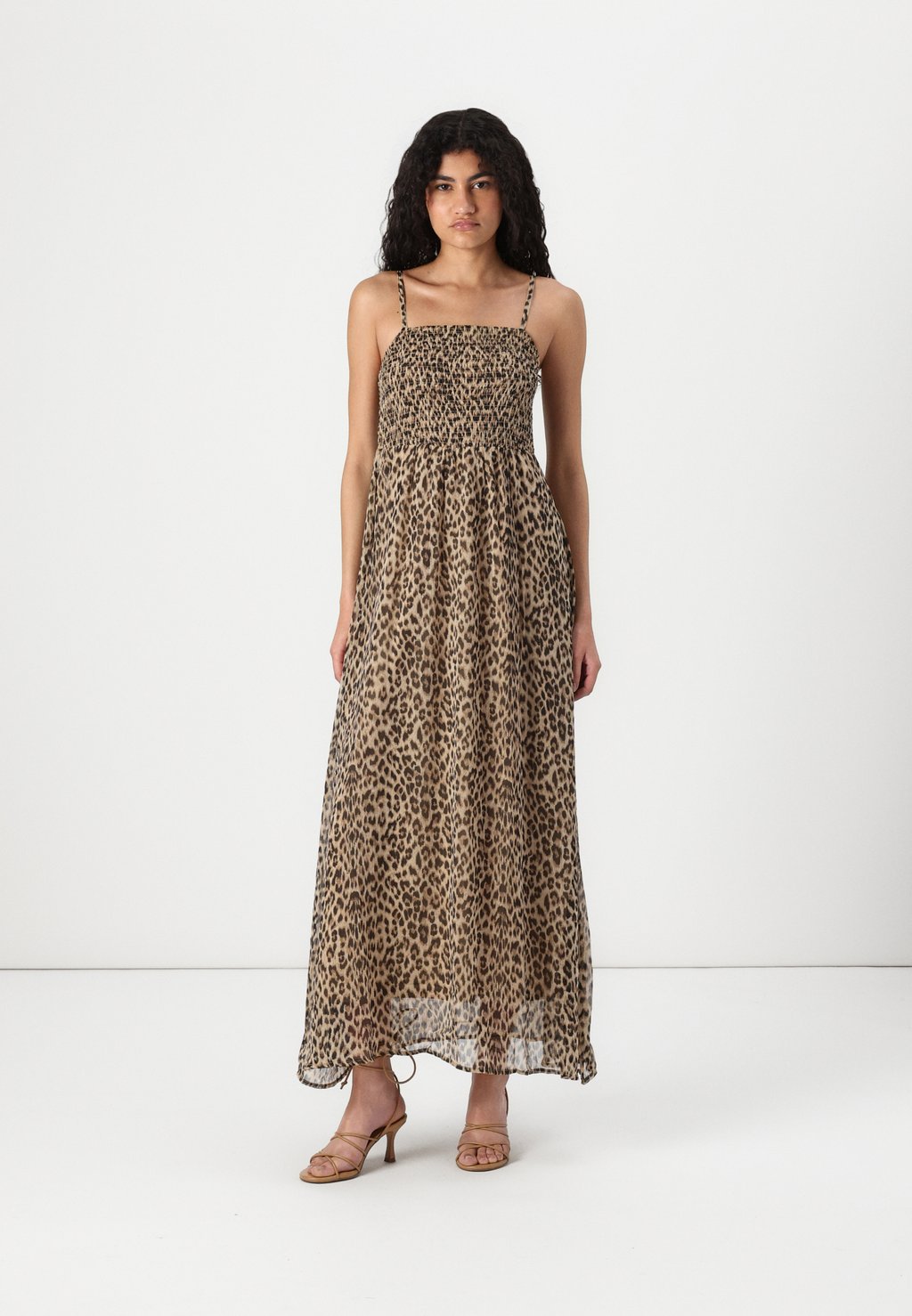 

Платье макси ONLELENA VIKKI LIFE STRAP DRESS ONLY, черный