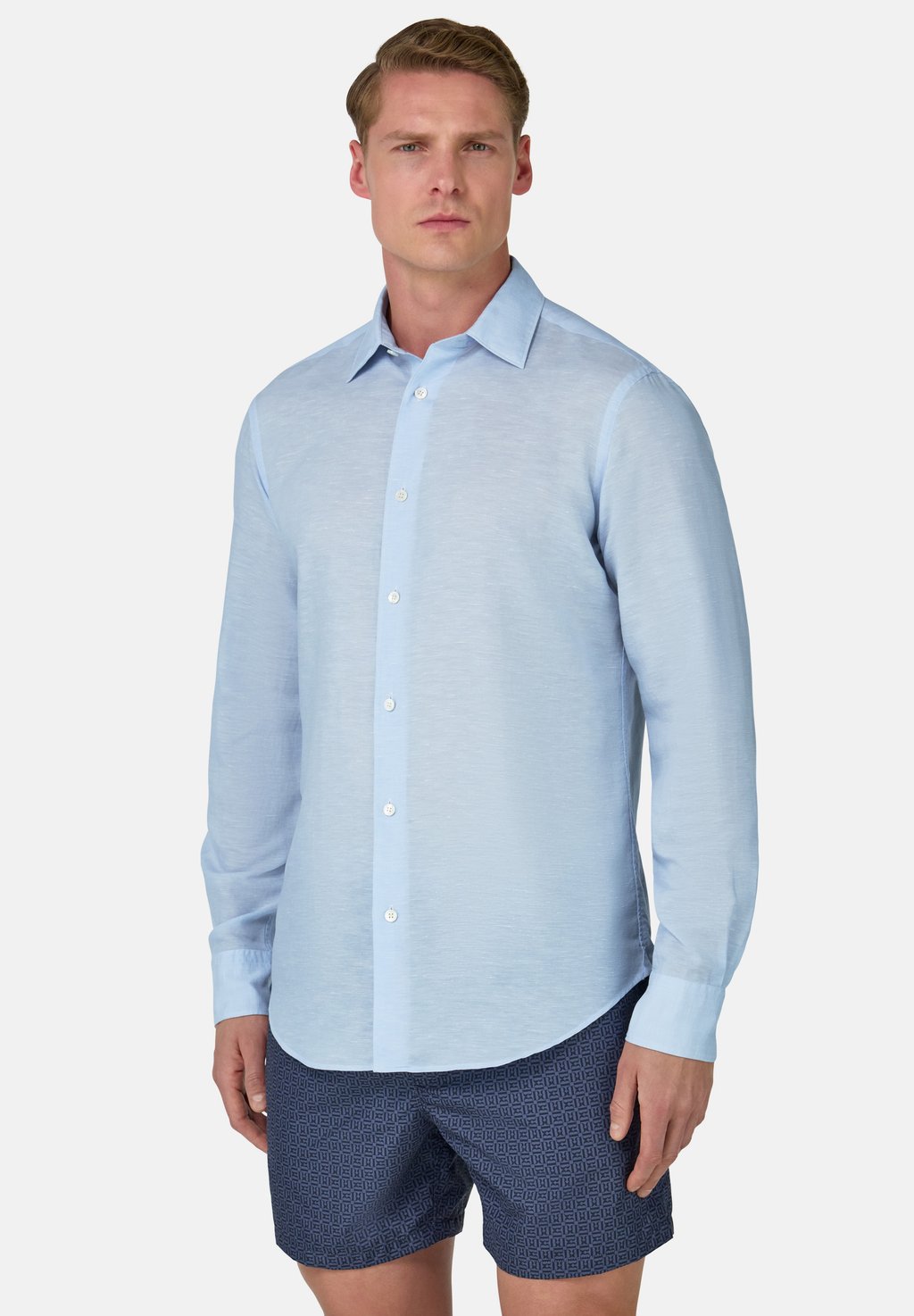 

Рубашка Boggi Milano, Light Blue