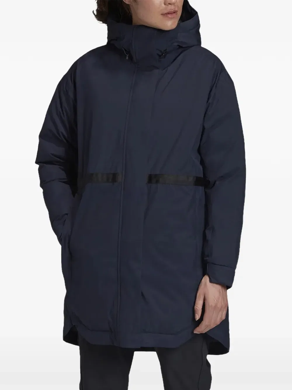 Утепленная парка Adidas, синий