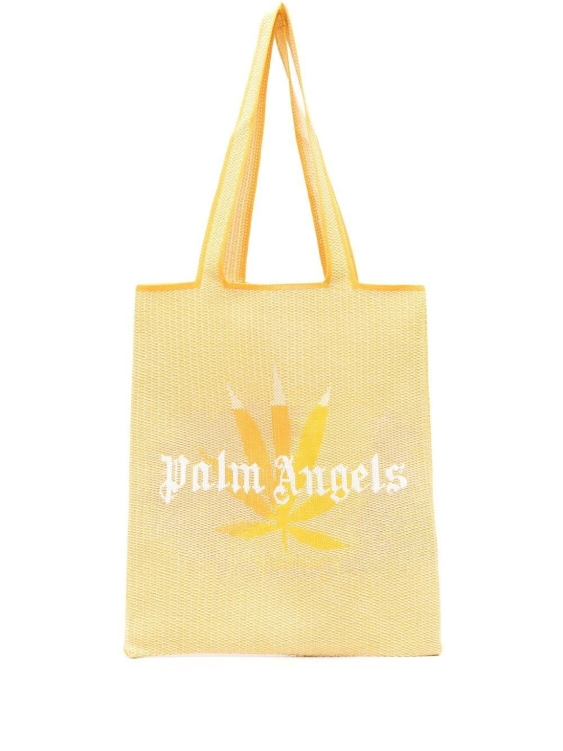 

Palm Angels сумка-тоут с логотипом, желтый