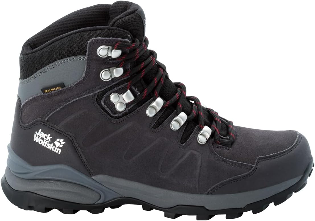 Женские походные ботинки Jack Wolfskin Refugio Texapore Mid, фиолетовый — фото 2