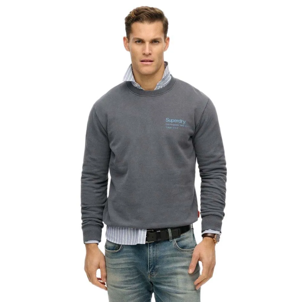 

Толстовка Superdry Core Logo City, серый