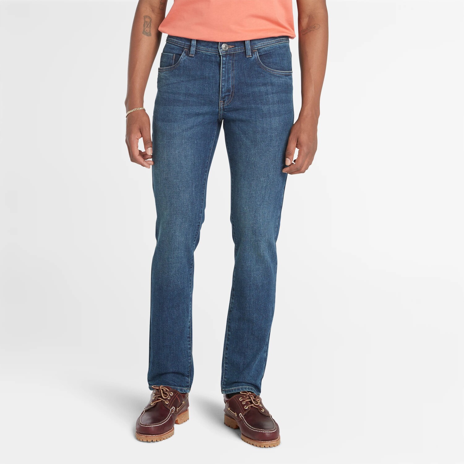 

Мужские джинсы из эластичного денима Squam Lake Timberland, цвет Vintage Tint Wash
