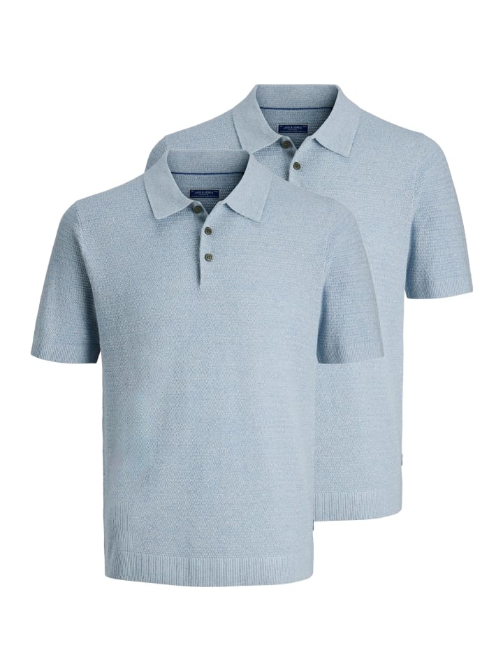 

Jack & Jones Рубашка-поло Bluriley цвета Ashley blue