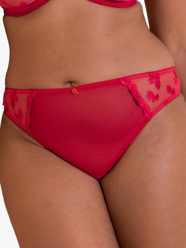 

Бразильские трусики Pucker Up Curvy Kate, Lipstick Red