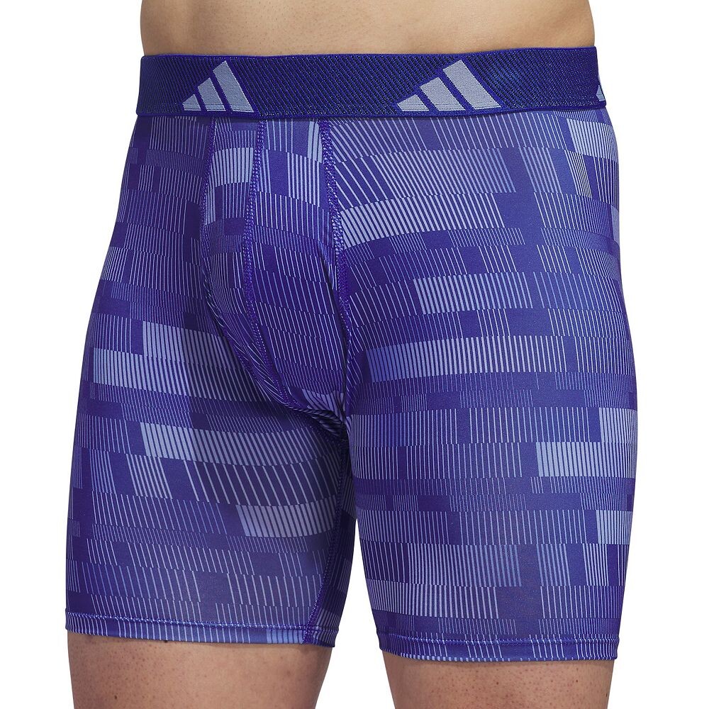 

Мужские трусы-боксеры из микрофибры adidas Adidas, цвет Haste Lucid Blue