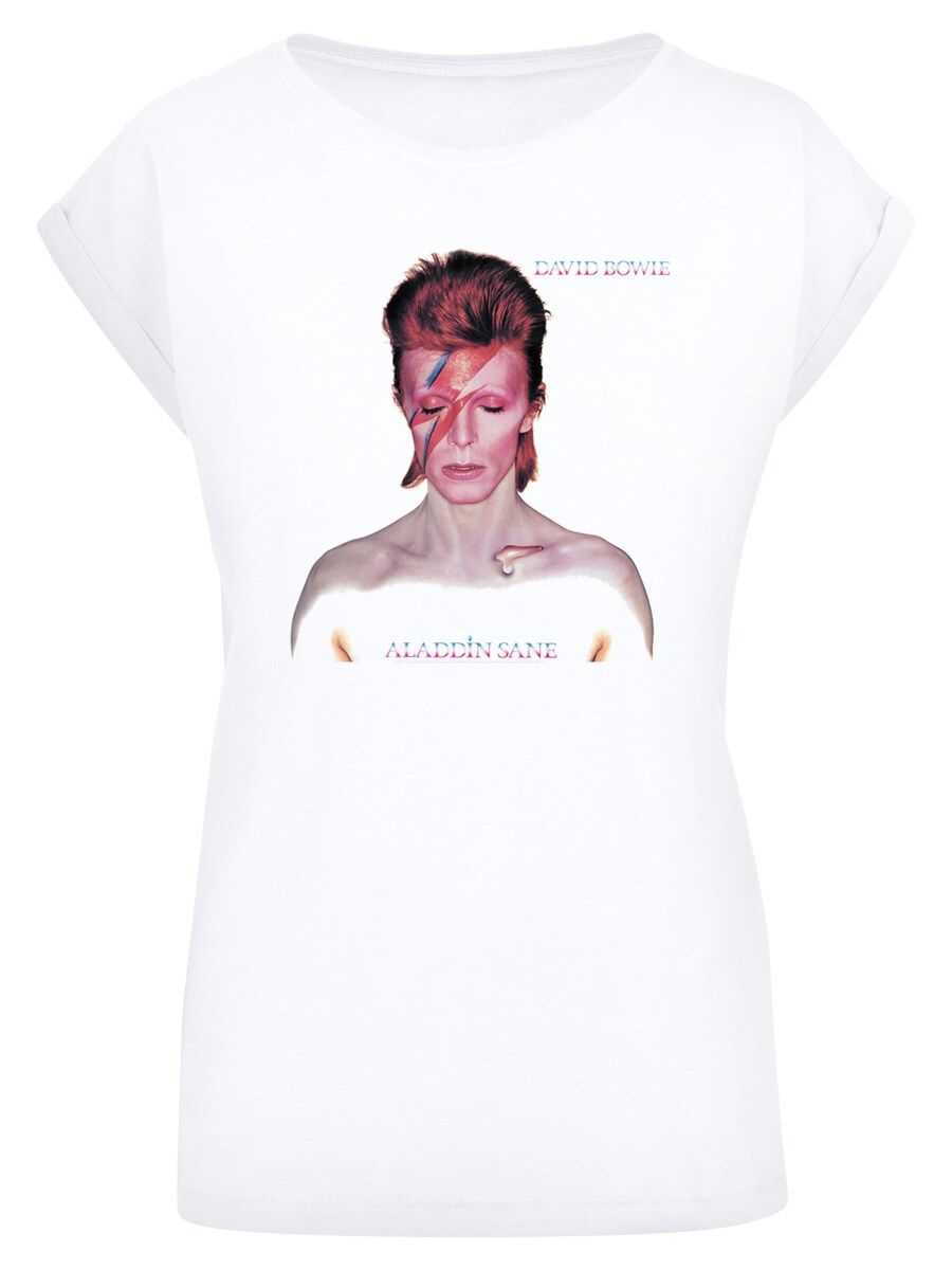 

Рубашка F4NT4STIC David Bowie My Love For You, белый