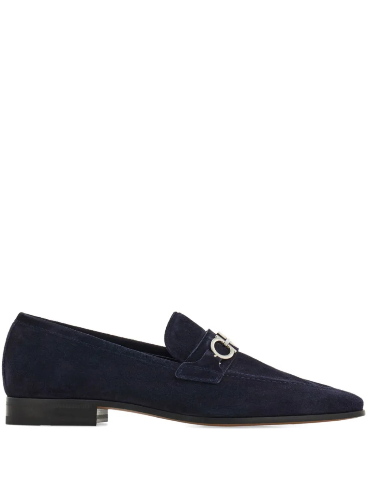 

Замшевые мокасины Ferragamo Gancini, синий