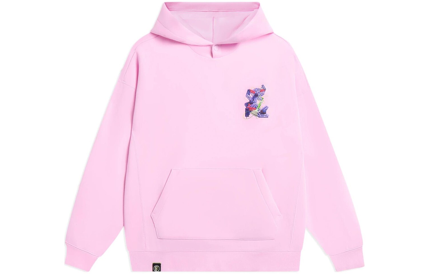 

Свитшот Wade Collection унисекс розовый Lining, розовый