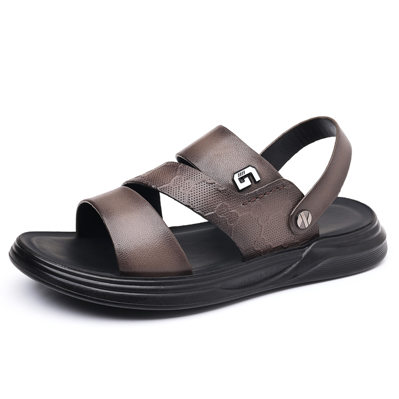 

KACHILANG Мужские пляжные сандалии Black/Gray - Gray, цвет Gray