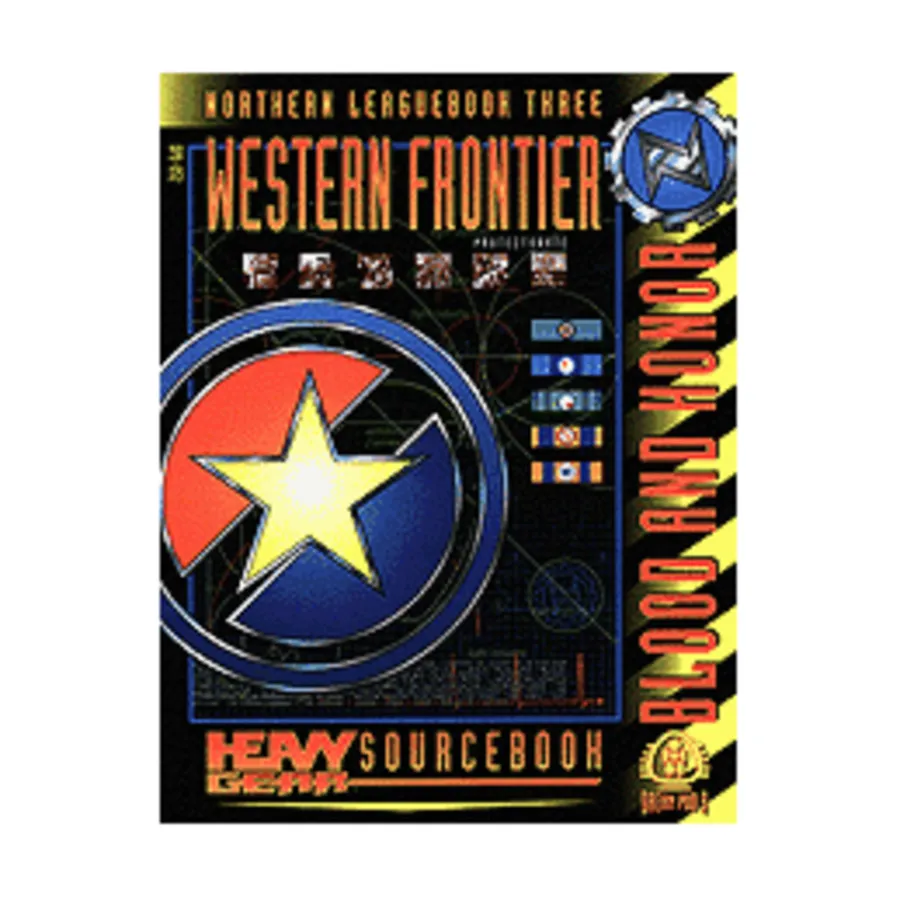 

C.N.C.S. Leaguebook #3 - Western Frontier, Heavy Gear (1st-2nd Edition), мягкая обложка
