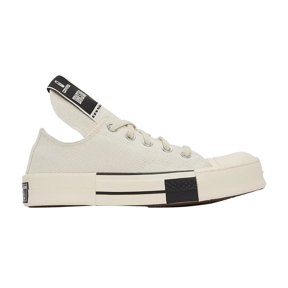 Низкие кроссовки Converse x Rick Owens DRKSHDW DRKSTAR Low, белый