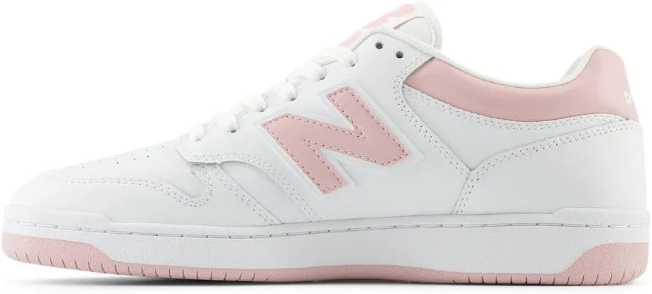 Кроссовки мужские New Balance 480 V1, белый/Orb Pink — фото 2
