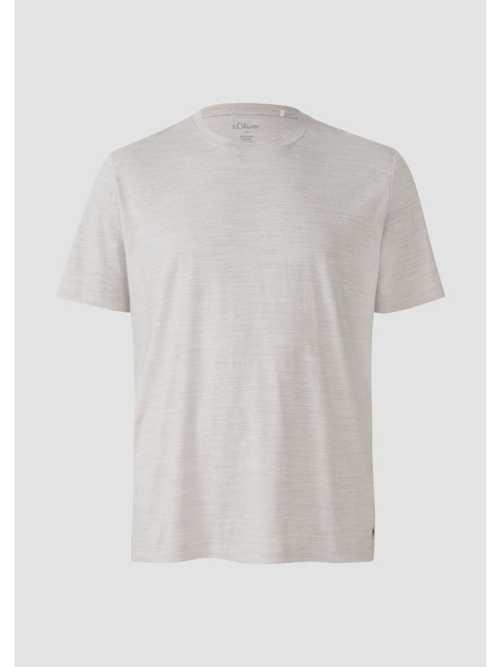 

Футболка в цвете 03W1_off-white s.Oliver, Белый, Футболка в цвете 03W1_off-white s.Oliver