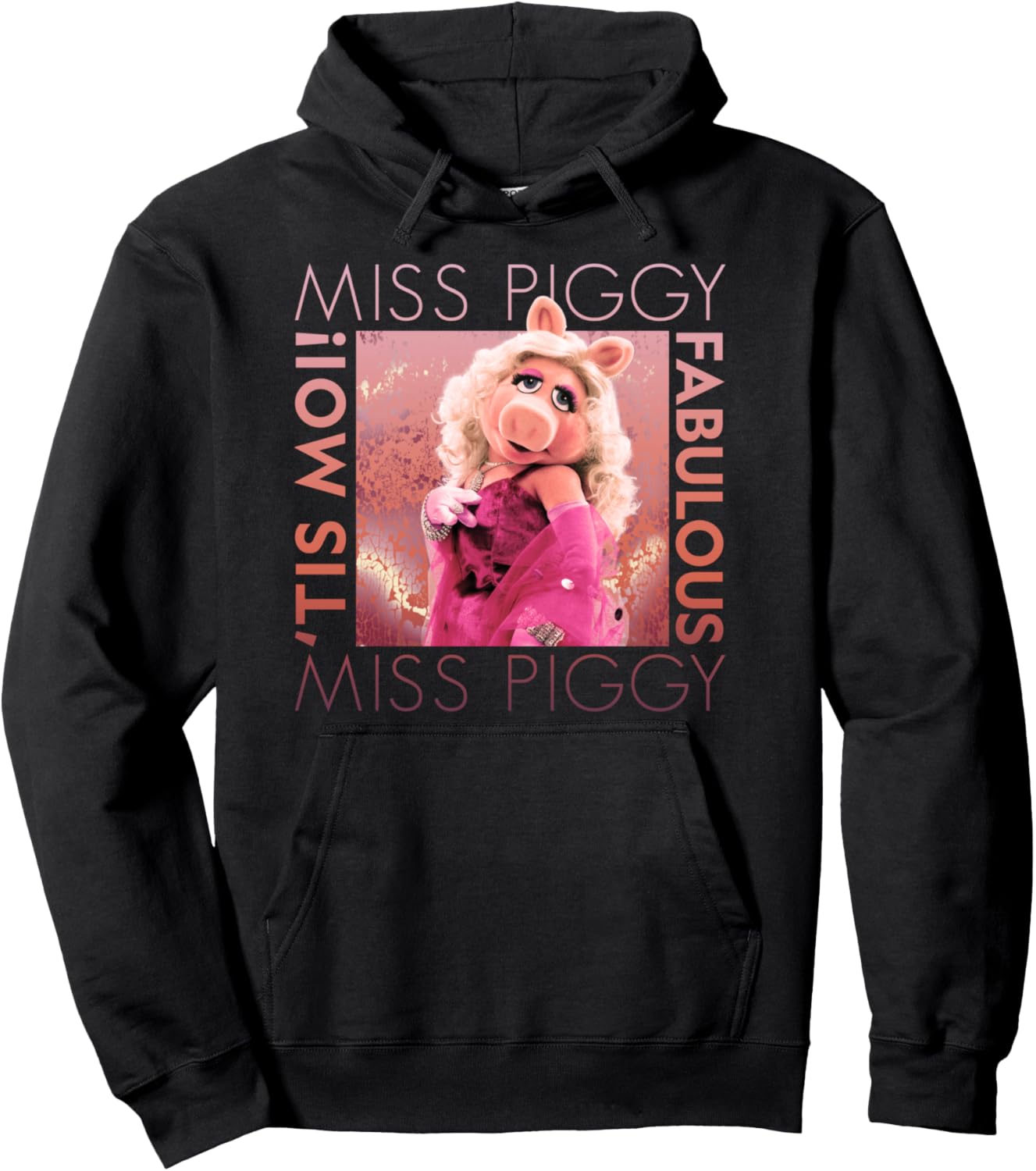 

Худи Disney Muppets Miss Piggy 'Tis Moi Fabulous, черное