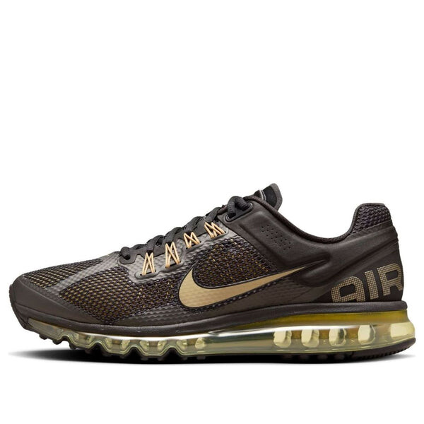 

Кроссовки air max 2013 'black metallic gold' Nike, черный