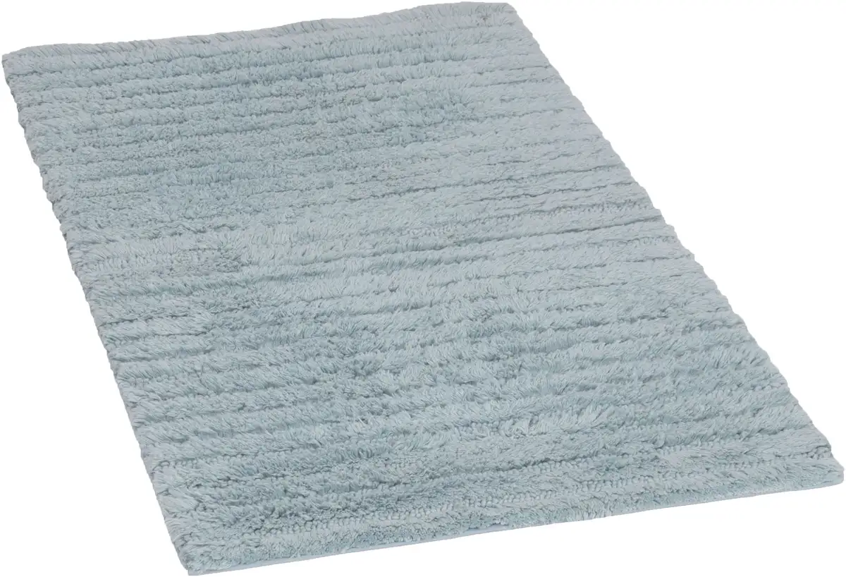 

Коврик для ванной TOM TAILOR HOME "Cotton Stripes" прямоугольный (70х120 см), светло-синий