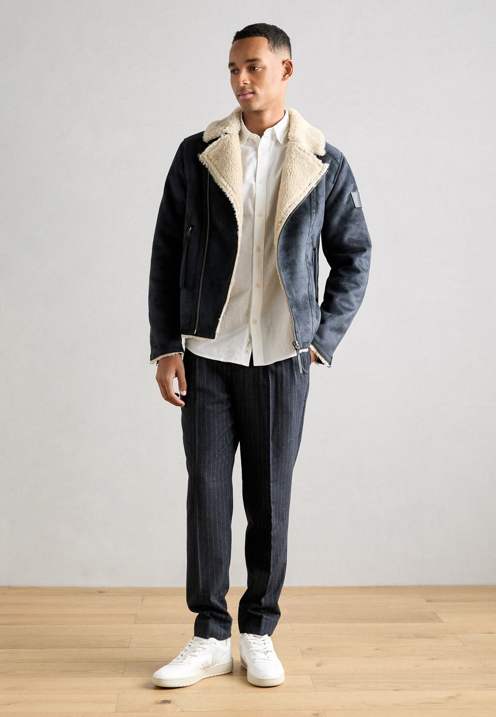 

Куртка из искусственной кожи JACKET Scotch & Soda, черный