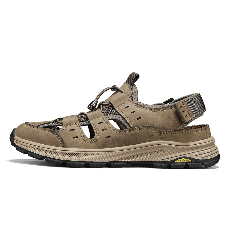 

TELENT Антискользящие, антибактериальные, легкие речные треккинговые туфли мужские - хаки, цвет Khaki