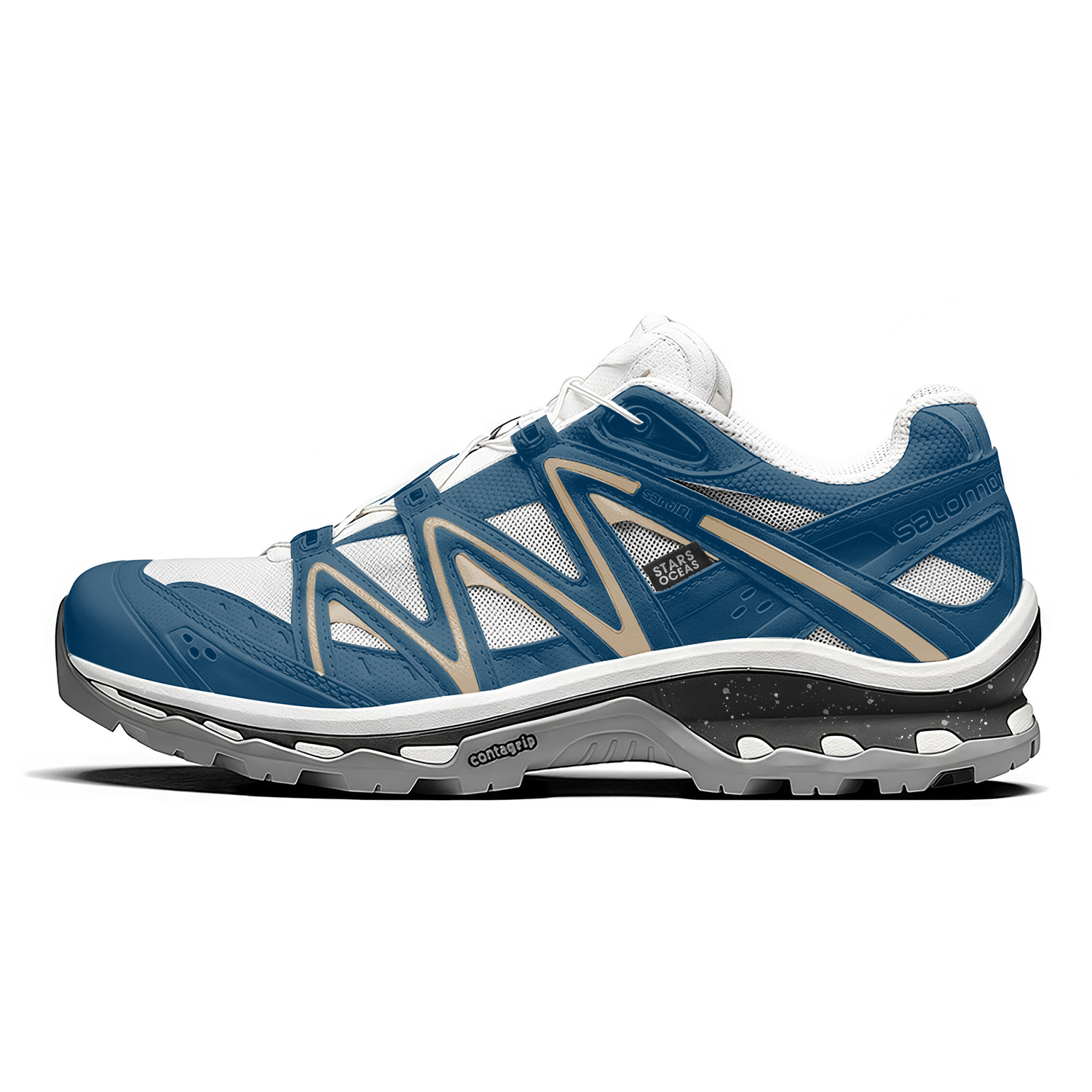 

SALOMON XT Quest Urban Techwear дышащие кроссовки для альпинизма и пеших походов низкие unisex темно-синий