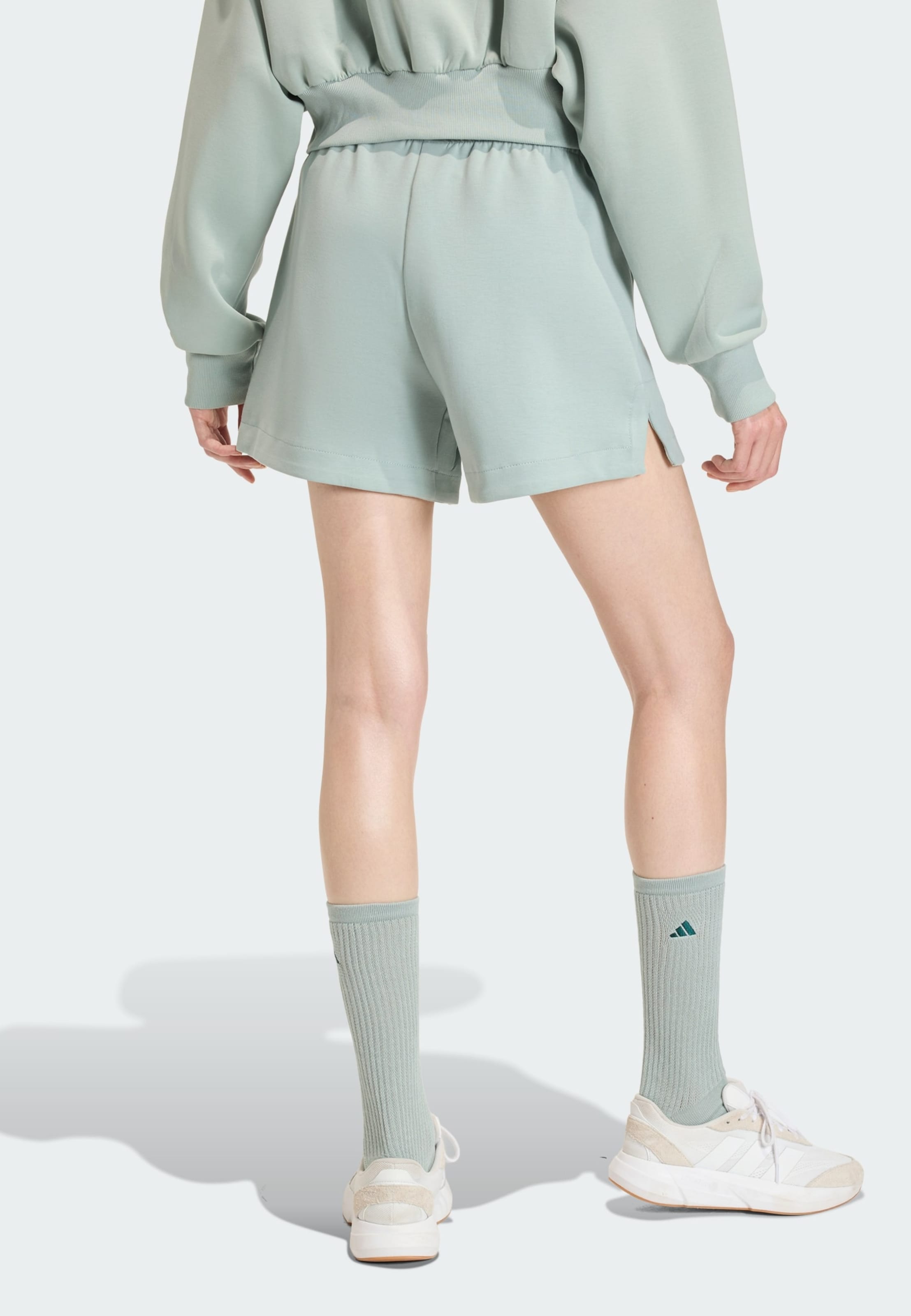Adidas Sportswear Шорты для тренировок Regular 'ALL SZN' в пастельно-зеленом цвете — фото 3