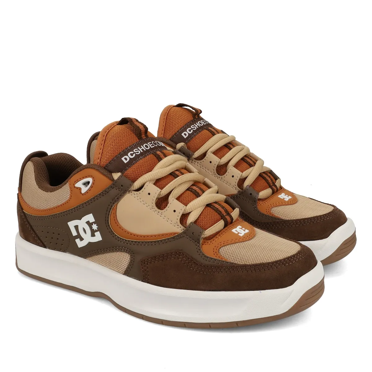 Мужские кроссовки Kalynx Zero DC Shoes, коричневый/оранжевый — фото 2