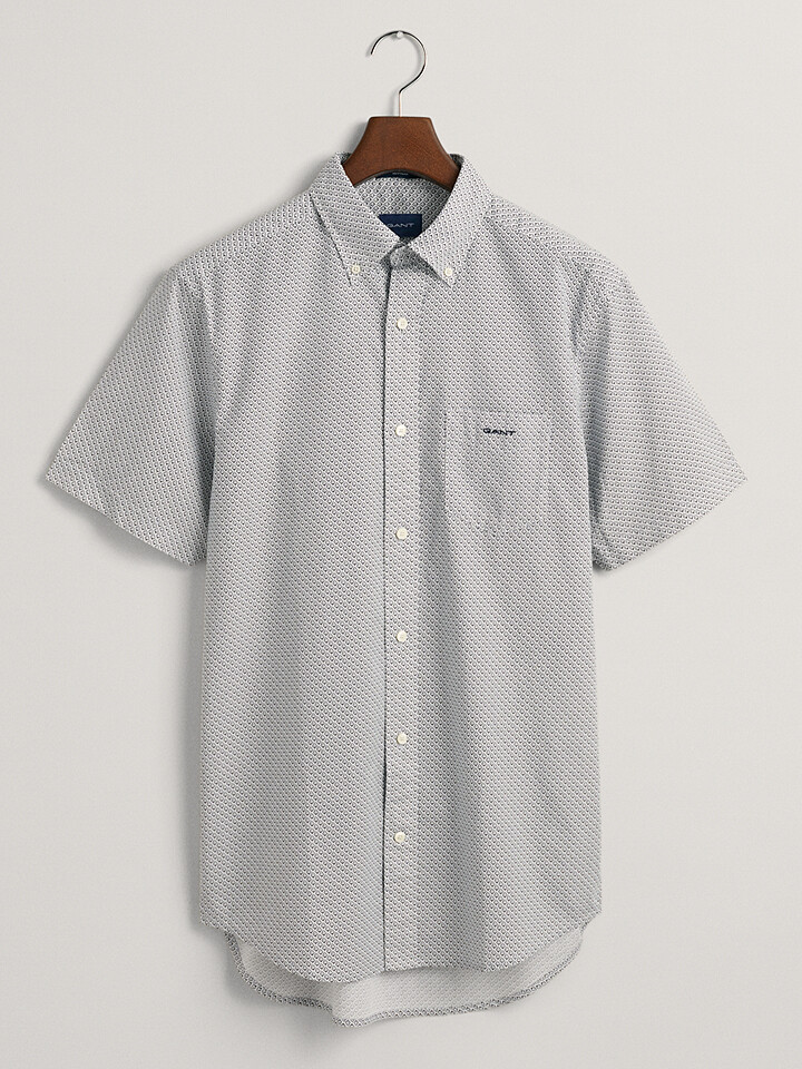 

Рубашка Gant Regular fit, серый