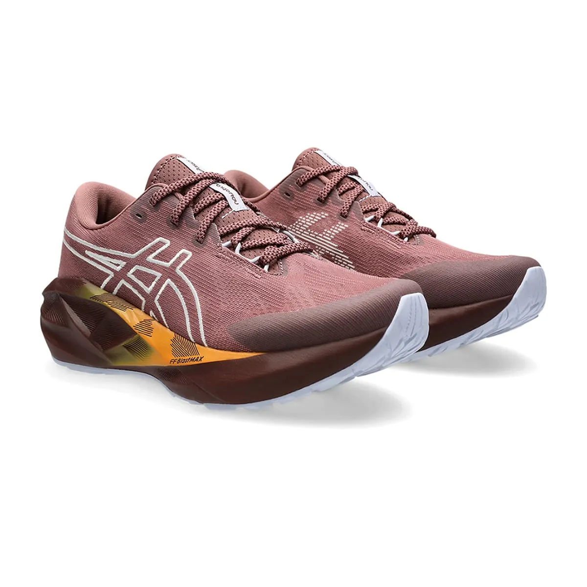 Женские беговые кроссовки Novablast 5 TR Asics, зеленый/красный — фото 2