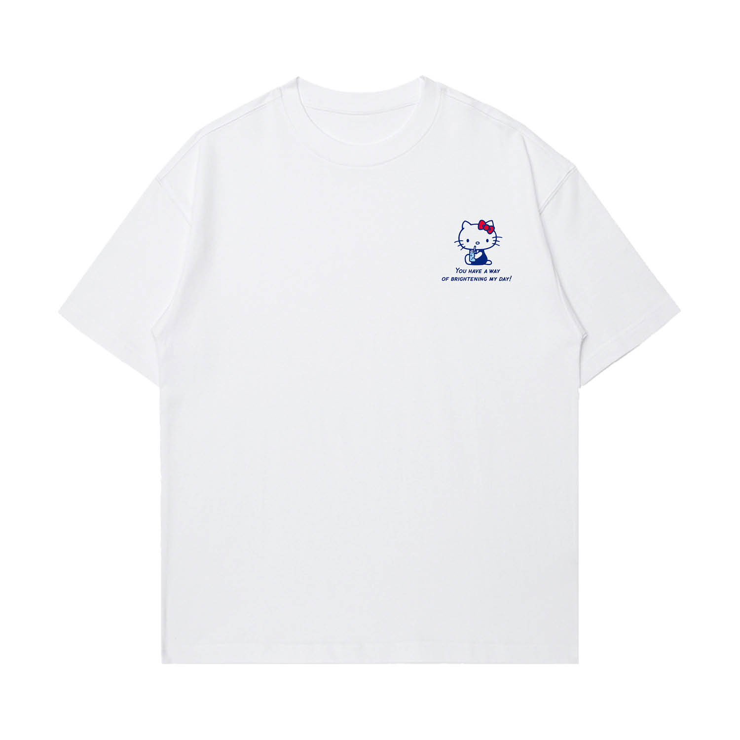 

Sanrio Футболка Hello Kitty Unisex черная, белая