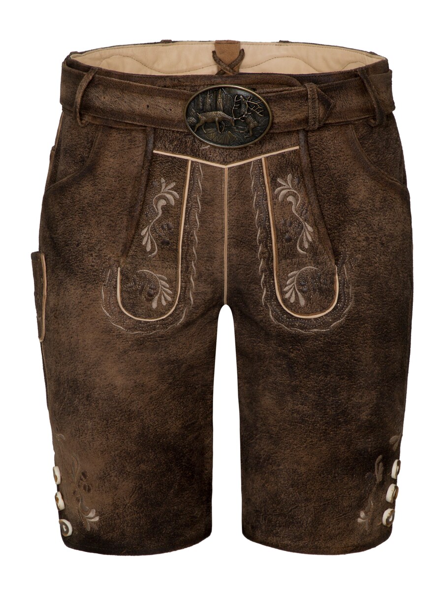 

Обычные традиционные брюки SPIETH & WENSKY Fredo, темно-коричневый