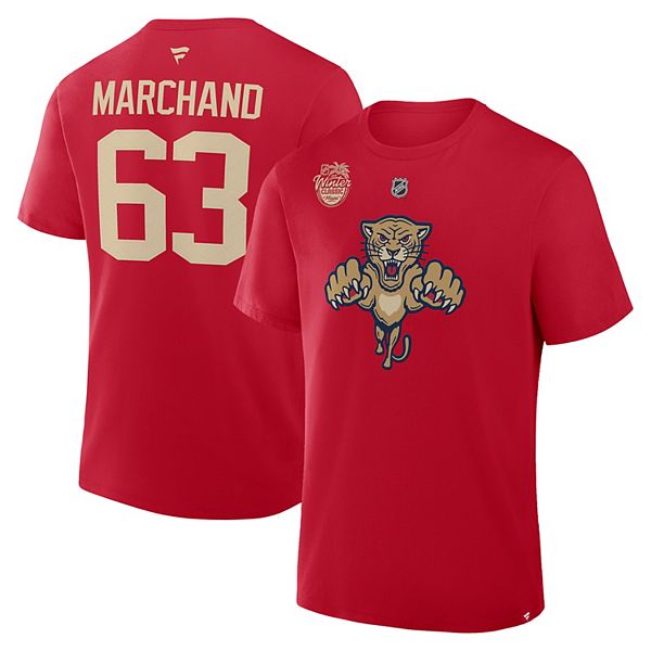 

Футболка с именем и номером Brad Marchand Florida Panthers 2026 NHL Winter Classic Fanatics