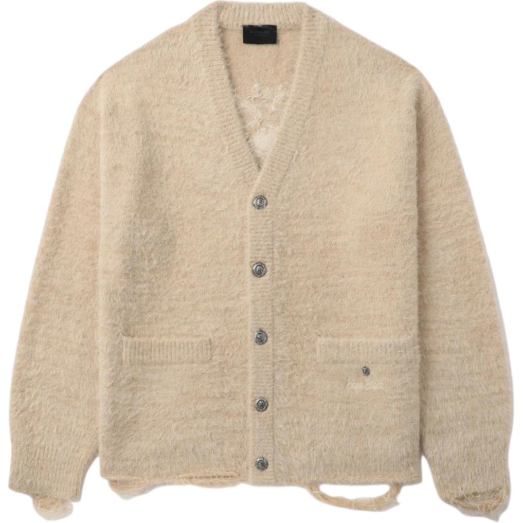 

Кардиган с вышитым логотипом A BATHING APE, светло-коричневый