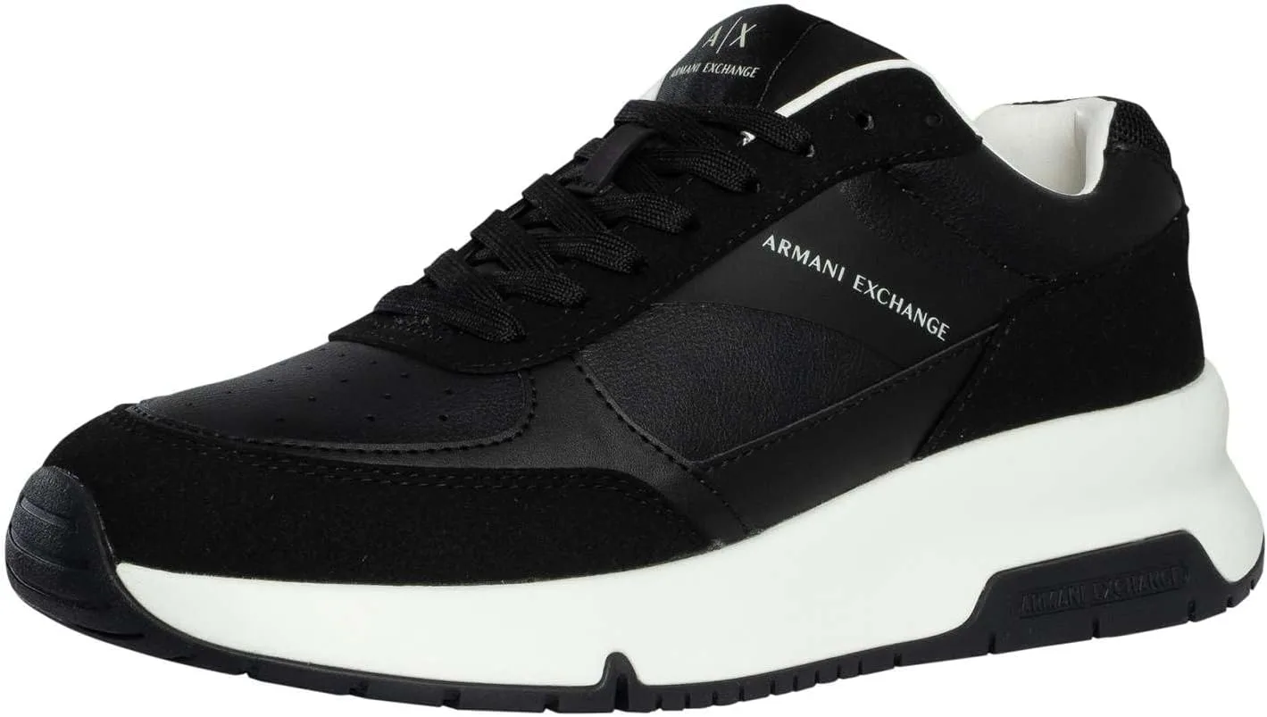 Мужские кроссовки Armani Exchange Vox Chunky, черный