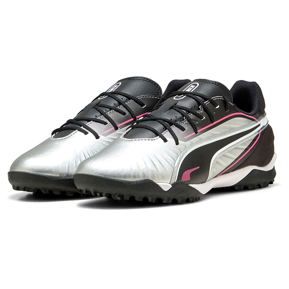 

Футбольные бутсы Puma King Match TT+Mid, серебряный
