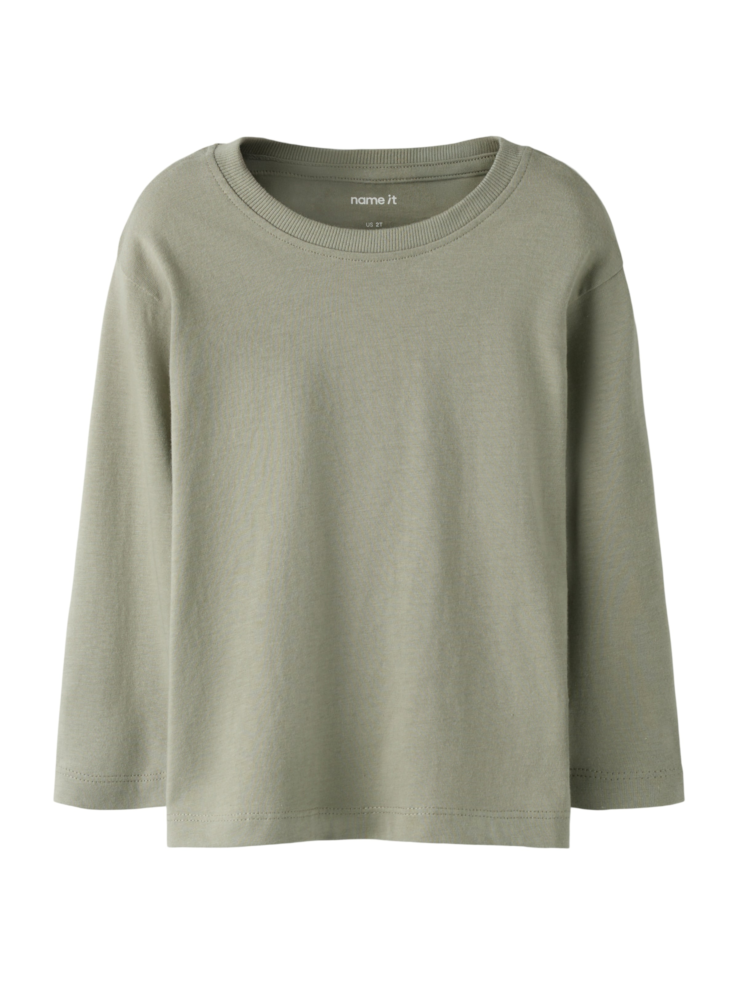 

NAME IT Лонгслив 'NMMVOBBO' в цвете Taupe